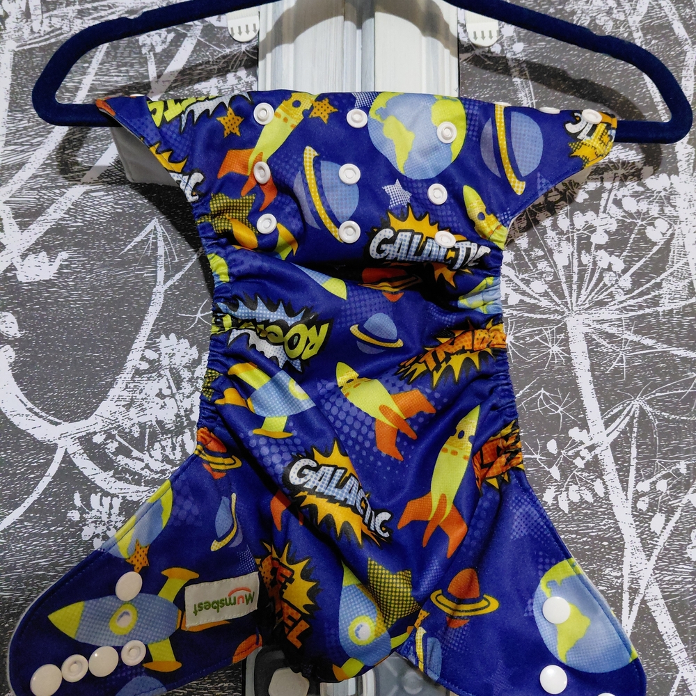 Galactic Themed Cloth Diaper